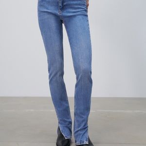 Zara Split Hem Jeans -Size 44/12